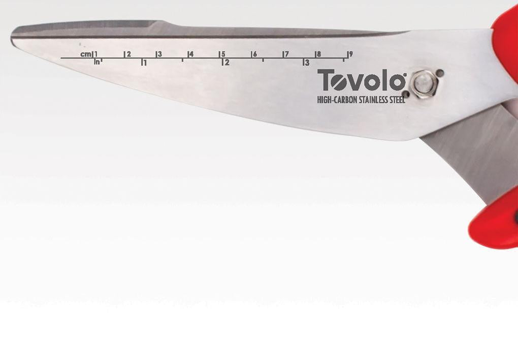 Tovolo - Comfort Grip Candy Apple Kitchen Shears - TV81-16835