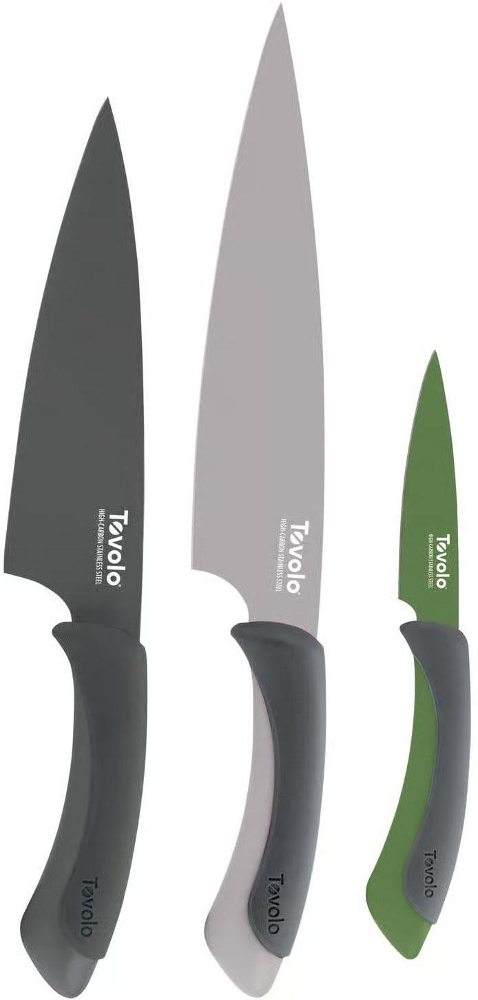 Tovolo - Comfort Grip Chef's Choice Assorted Knives, Set of 3 - TV14017-999