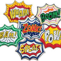 Tovolo - Comic Burst Candy Apple Cookie Cutters, Set of 6 - TV81-15128