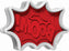 Tovolo - Comic Burst Candy Apple Cookie Cutters, Set of 6 - TV81-15128