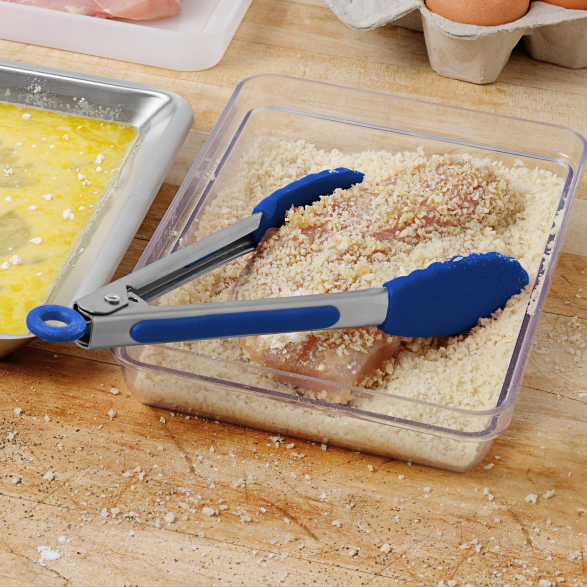 Tovolo - Deep Indigo Mini Silicone Tong - TV21016-300