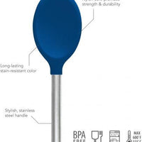 Tovolo - Deep Indigo Silicone Stainless Steel Handle Mixing Spoon - TV15041-300