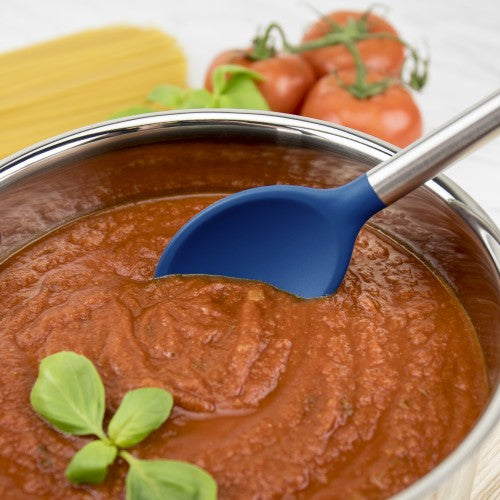 Tovolo - Deep Indigo Silicone Stainless Steel Handle Mixing Spoon - TV15041-300
