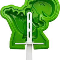 Tovolo - Dino Stackable Assorted Pop Molds, Set of 4 - TV100009-999