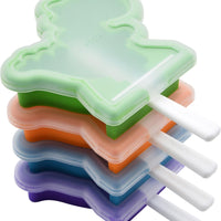 Tovolo - Dino Stackable Assorted Pop Molds, Set of 4 - TV100009-999