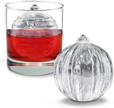 Tovolo - Dots & Stripes Ornament Cayenne Ice Molds, Set of 2 - TV22942-400