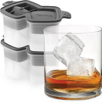 Tovolo - Double Rocks Charcoal Ice Molds, Set of 2 - TV22013-200
