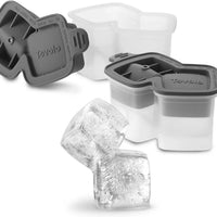 Tovolo - Double Rocks Charcoal Ice Molds, Set of 2 - TV22013-200