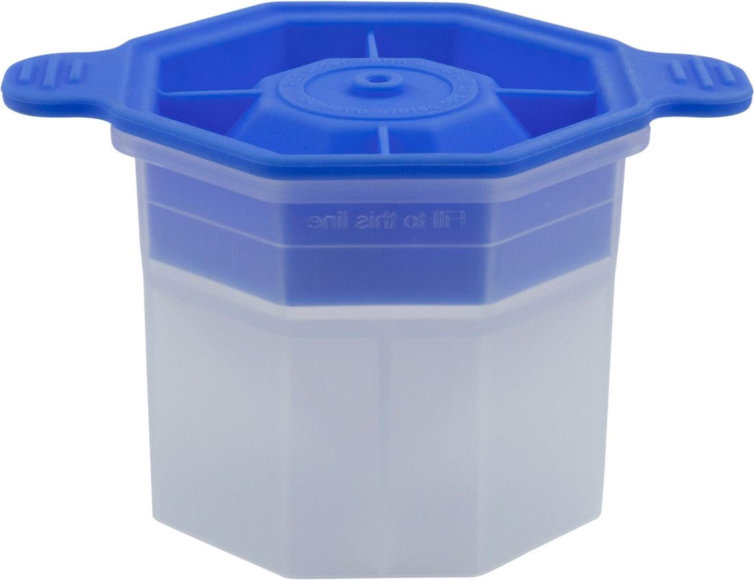 Tovolo - Faceted Diamond Capri Blue Ice Mold, Set of 2 - TV22088-304