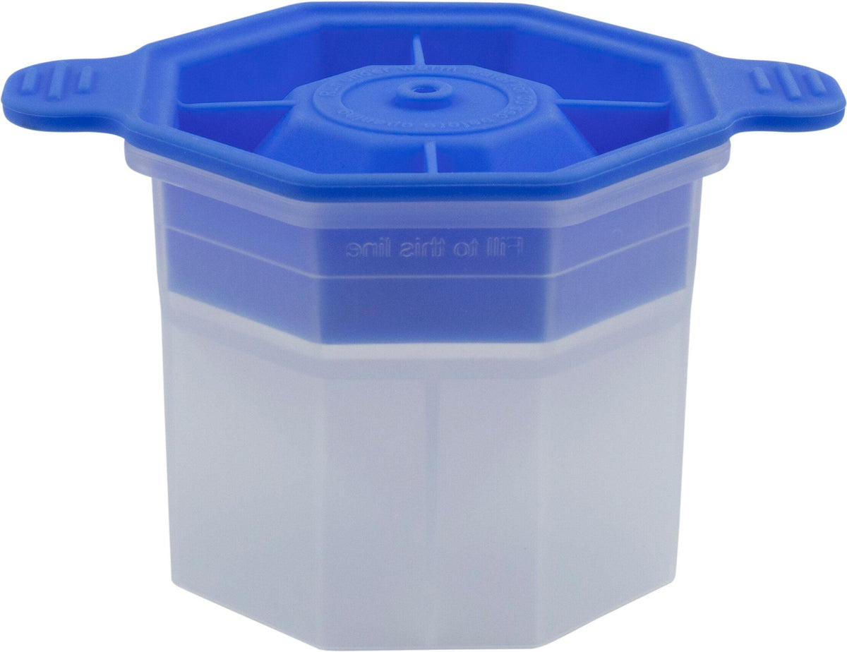Tovolo - Faceted Diamond Capri Blue Ice Mold, Set of 2 - TV22088-304