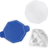 Tovolo - Faceted Diamond Capri Blue Ice Mold, Set of 2 - TV22088-304