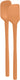 Tovolo - Flex-Core All Silicone Apricot Mini Spatula & Spoonula, Set of 2 - TV82-1000136
