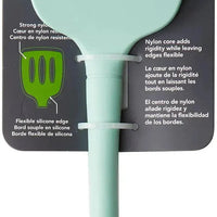 Tovolo - Flex-Core All Silicone Aqua Slotted Turner - TV82-1000996
