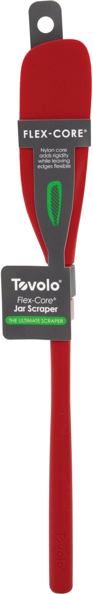 Tovolo - Flex-Core All Silicone Cayenne Jar Scraper - TV41007-400