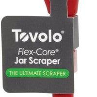 Tovolo - Flex-Core All Silicone Cayenne Jar Scraper - TV41007-400