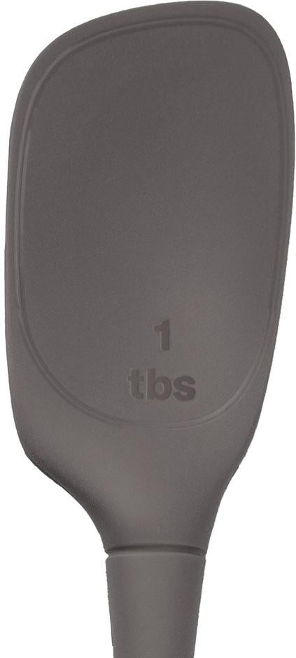 Tovolo - Flex-Core All Silicone Charcoal Deep Spoon - TV81-22096