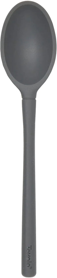 Tovolo - Flex-Core All Silicone Charcoal Solid Deep Spoon - TV82-1000992