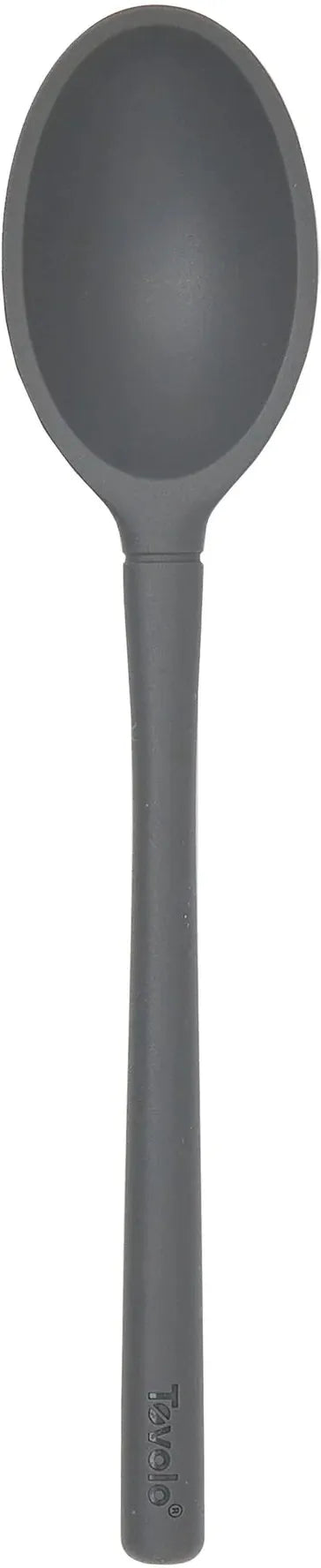 Tovolo - Flex-Core All Silicone Charcoal Solid Deep Spoon - TV82-1000992