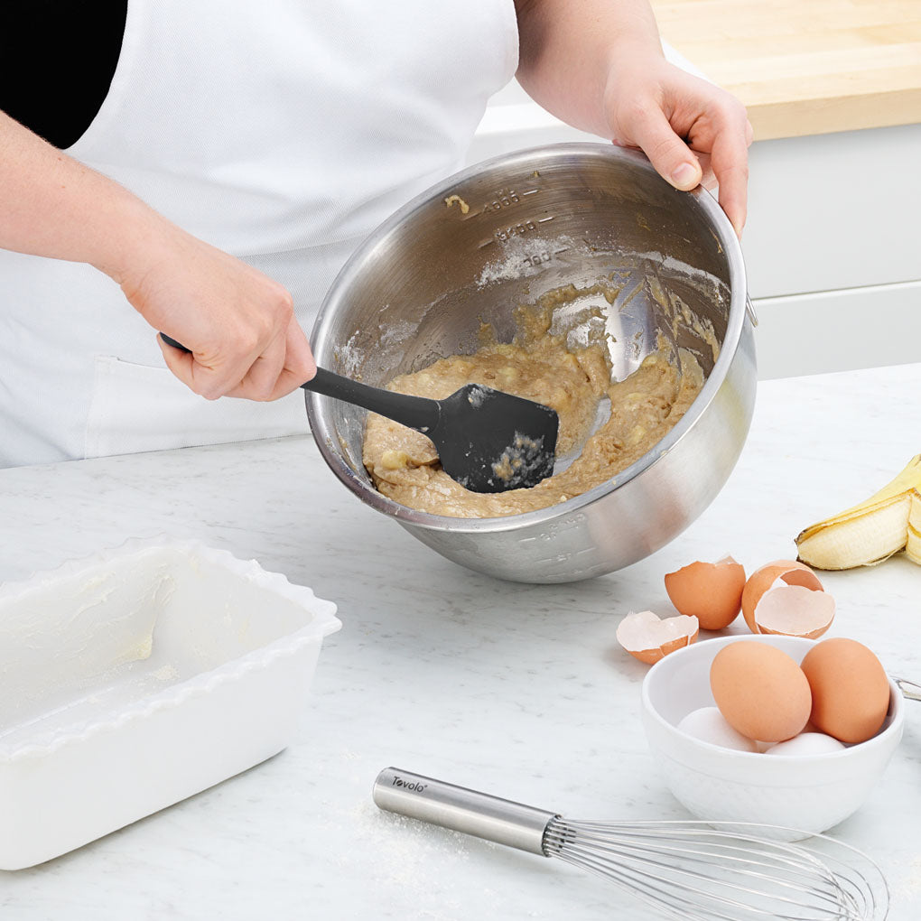 Tovolo - Flex-Core All Silicone Charcoal Spatula - TV81-16712