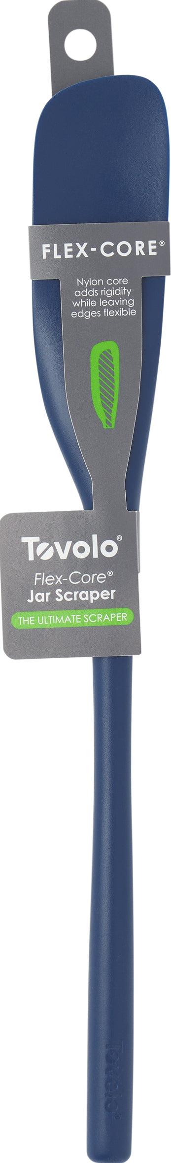 Tovolo - Flex-Core All Silicone Deep Indigo Jar Scraper - TV41007-300