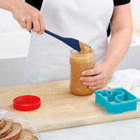 Tovolo - Flex-Core All Silicone Deep Indigo Jar Scraper - TV41007-300