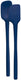 Tovolo - Flex-Core All Silicone Deep Indigo Mini Spatula & Spoonula, Set of 2 - TV60001-300