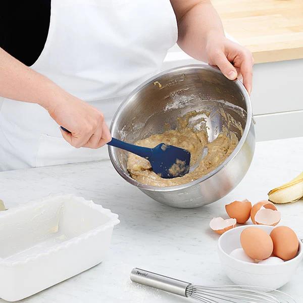Tovolo - Flex-Core All Silicone Deep Indigo Spatula - TV30097-300