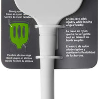 Tovolo - Flex-Core All Silicone Oyster Gray Slotted Turner - TV82-1001007