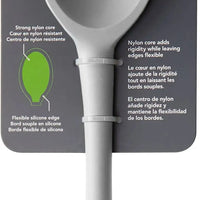 Tovolo - Flex-Core All Silicone Oyster Gray Solid Deep Spoon - TV82-1001006