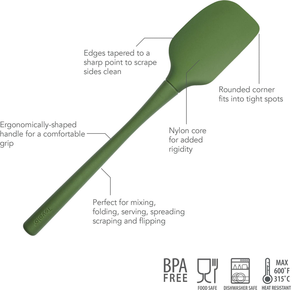 Tovolo - Flex-Core All Silicone Pesto Spatula - TV30097-500
