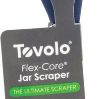 Tovolo - Flex-Core Wood Handle Deep Indigo Jar Scraper - TV41012-300