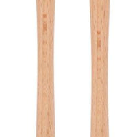 Tovolo - Flex-Core Wood Handle Mini Charcoal Spatula & Spoonula, Set of 2 - TV81-16286
