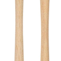 Tovolo - Flex-Core Wood Handle Mini Charcoal Spatula & Spoonula, Set of 2 - TV81-16286
