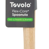 Tovolo - Flex-Core Wood Handle Oyster Gray Spoonula - TV44004-201