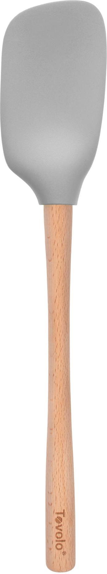 Tovolo - Flex-Core Wood Handle Oyster Gray Spoonula - TV44004-201