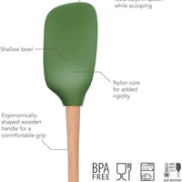 Tovolo - Flex-Core Wood Handle Pesto Spoonula - TV44004-500
