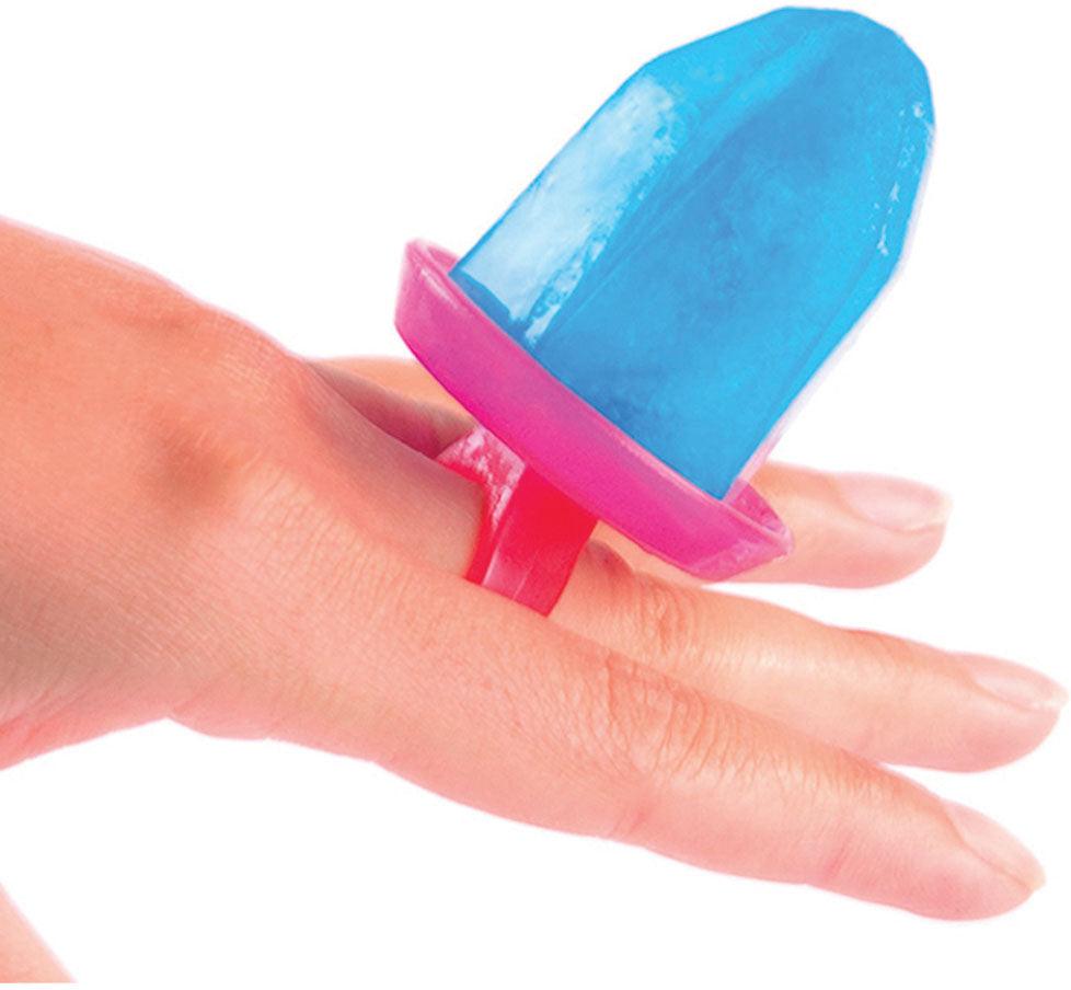 Tovolo - Fuchsia Jewel Pop Molds, Set of 6 - TV80-3879P
