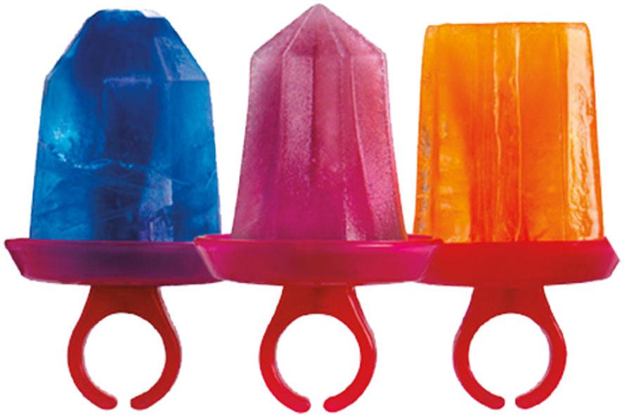 Tovolo - Fuchsia Jewel Pop Molds, Set of 6 - TV80-3879P