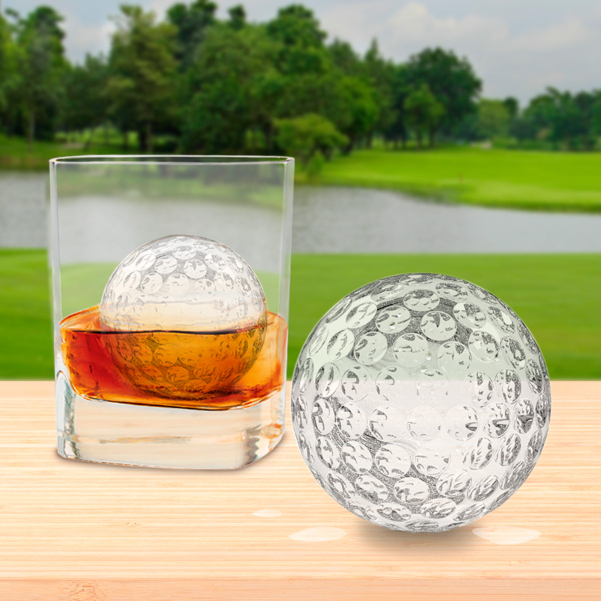 Tovolo - Golf Ball Spring Green Ice Molds, Set of 2 - TV22026-I04