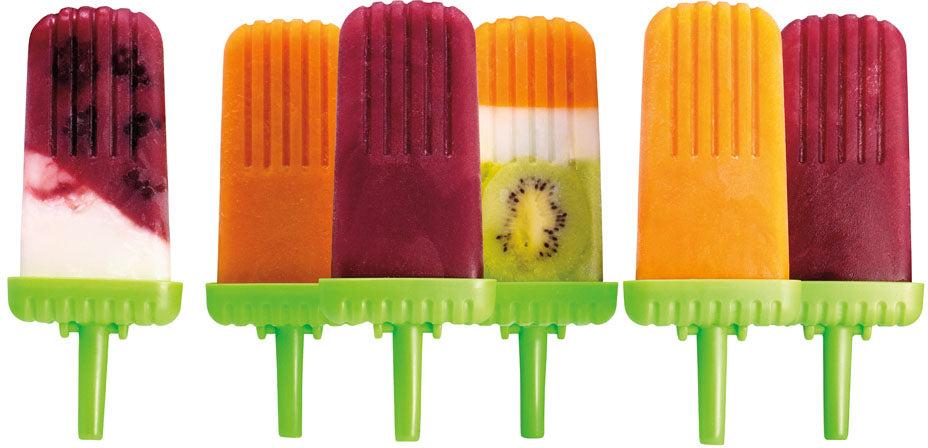 Tovolo - Groovy Spring Green Pop Molds, Set of 6 - TV81-9172