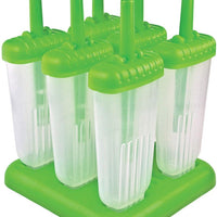 Tovolo - Groovy Spring Green Pop Molds, Set of 6 - TV81-9172
