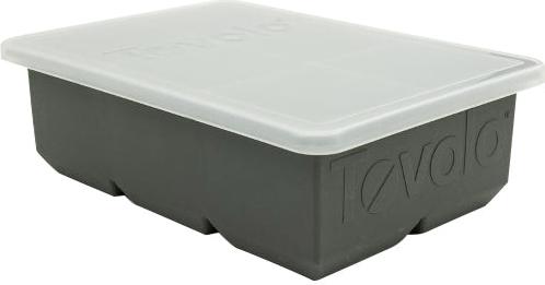 Tovolo - King Cube Charcoal Ice Tray With Lid - TV22021-200
