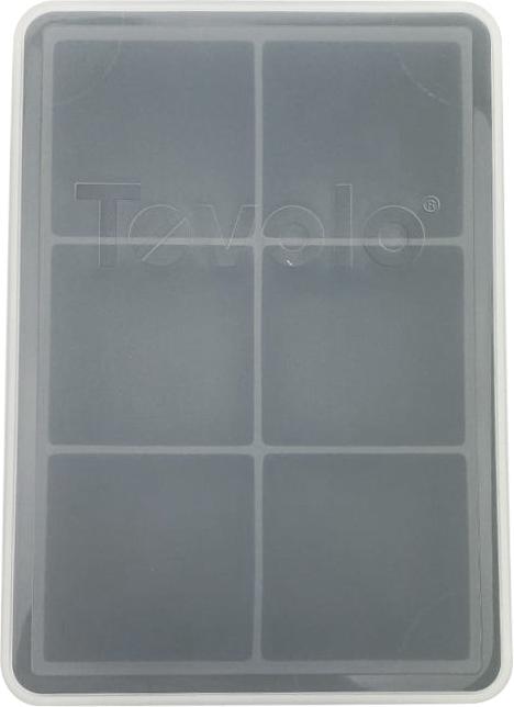 Tovolo - King Cube Charcoal Ice Tray With Lid - TV22021-200