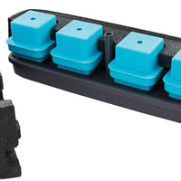 Tovolo - King Cube Ice Blue Clear Ice Molds, Set of 4 - TV81-22904