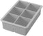 Tovolo - King Cube Oyster Gray Ice Tray - TV22016-201
