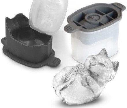 Tovolo - Kittens Charcoal Ice Mold, Set of 2 - TV22043-200