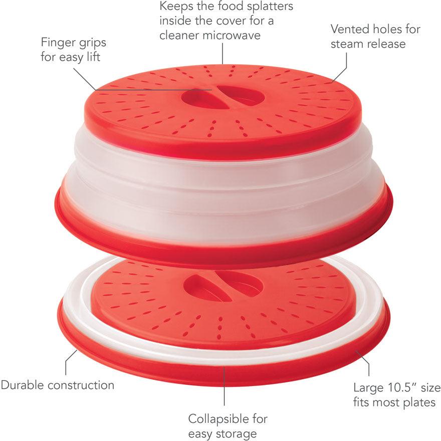 Tovolo - Microwave Collapsible Candy Apple Medium Food Cover - TV81-10109