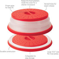 Tovolo - Microwave Collapsible Candy Apple Medium Food Cover - TV81-10109