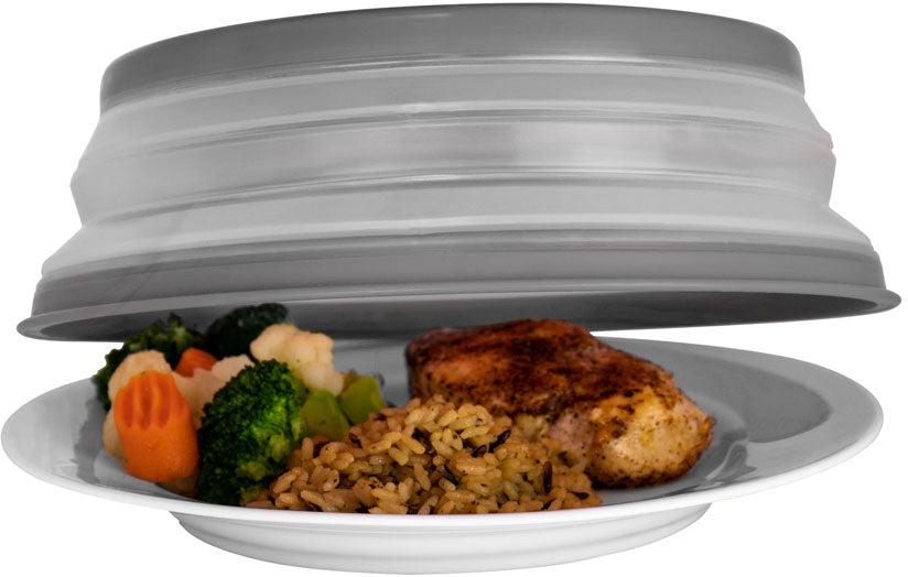 Tovolo - Microwave Collapsible Charcoal Medium Food Cover - TV81-31531