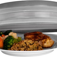 Tovolo - Microwave Collapsible Charcoal Medium Food Cover - TV81-31531